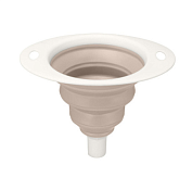 "ZOOM" Воронка складная 10см, цв.светло-бежевый