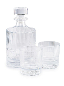 "Glasseria" Dandy"  Набор 3пр.: штоф 1000мл, стакан 2шт. 290мл