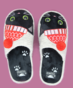 "Forio" Тапочки женские "Черный котенок" размер 36