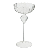 Подсвечник "Бокал" 10х20см