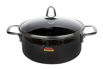 "Metallica solid" Кастрюля 4,3л 24см цв.темно-серый