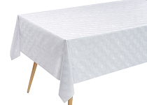 Клеенка "Aurora" Белая классика 140см