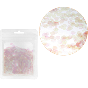 Конфетти "Грани" 15гр., цв.перламутр