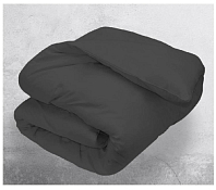 "Василиса" Пододеяльник 175х215см, цв.графит, перкаль