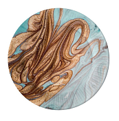 "Смола серая" Набор бум.тарелок 6шт. 23см