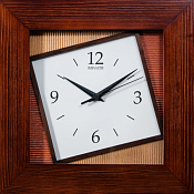 Часы настенные "Асимметрия "Фактура" 34,8х34,8см