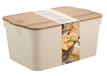 "Rosemary" Хлебница с деревянной крышкой 32,5х21,4х14,5см