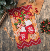 Полотенце кухонное "Варежки" 35х60см