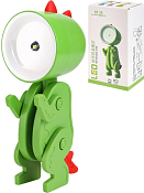 Светильник декоративный "Динозаврик" 10х6,5см, цв.зелёный