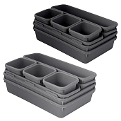 Набор органайзеров для хранения "Октава" 8шт. 23,5х15,5х4,5см