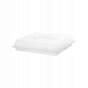 JOHN Поднос с крышкой 47,5х39х9,8см, цв.белый