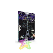 "Diamond" Алмазная мозаика "Париж" 38х23см