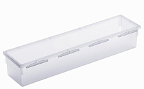 BASIC Органайзер для холодильника 30х8х5см, цв.прозрачный