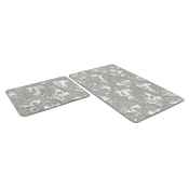 SHAHINTEX VINTAGE Набор ковриков для ванной 60х100см; 50х60см, цв.серый