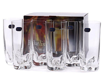 "Барлайн-Трио" Набор стаканов для воды 6шт. 300мл гл.бесцвет.