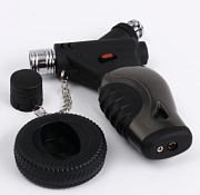 Горелка газовая с пьезоподжигом 6,1х9,9х4см, цв.черный