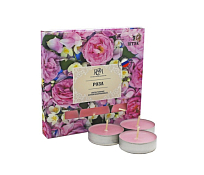 Набор свечей-таблеток (9шт) Роза