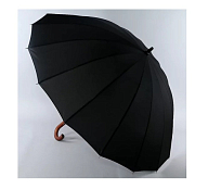 "ArtRain" Зонт мужской, трость, механика, цв.черный