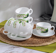 "Diwali White Orchid" Блюдце 14см