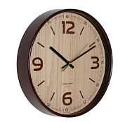 Часы настенные "Дерево" 30,5см, цв.бордовый