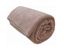 Простыня махровая 180х205см, цв.бежевый