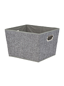 "Linen Grey" Корзина для хранения 38х33х25см