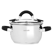 "SATOSHI" Арбон" Кастрюля 3,4л 20см с индукционным дном
