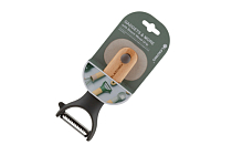 "Anthracite" Овощечистка с поперечным зубчатым лезвием 14.3х7см