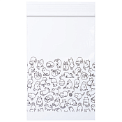 "Рыжий кот" Набор пакетов с замком zip-lock 50шт. 10х17см