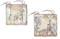 Подушка на стул "Париж" 39х39см