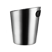 Ведерко для льда 21см, цв.серебро