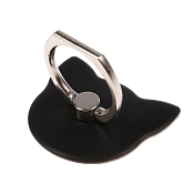 "LuazON" Держатель-подставка для телефона "Кошка", цв.черный