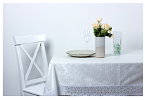 Скатерть "MEIWA" 152х228см, цв.белый
