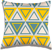 Наволочка декоративная "Треугольник" 45х45см