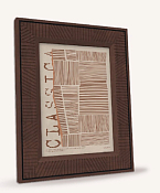 Фоторамка "Classica Wood" 10х15см, цв.темно-коричневый