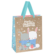 Пакет бумажный "Cute bunny" 18х23х10см