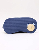 Маска для сна "Soft sleep" 20х9см, цв.синий