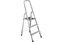 "PERILLA" Стремянка односторонняя алюминиевая "UFUK AL" 3 ступени