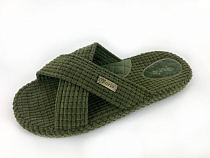 "Forio" Тапочки мужские "Темно-зеленые" размер 44