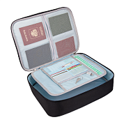 Органайзер для хранения документов 37х27х10см, цв.черный