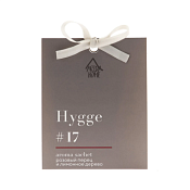 "Hygge #17" Аромасаше "Розовый перец и лимонное дерево" 8х10х1,5см