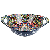 "Arabesque" Blue" Салатник с ручками 22,5х15х6,5см