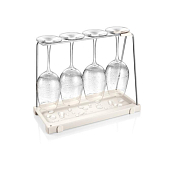 "FlexiSPACE" Подставка для бокалов с поддоном 33х14,8см 899488