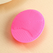 Массажер для умывания "Beautiful" 6,5х5см, цв.розовый