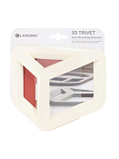 Подставка под горячее "Prism" 16х14см, цв.белый