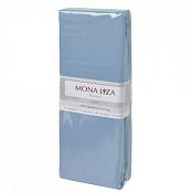 "Mona Liza" Простыня 180х215см, цв.синий