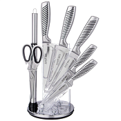 "AGNESS" Набор ножей на подставке 8пр.