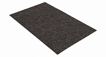 SHAHINTEX ПРАКТИК Коврик придверный влаговпитывающий "Соты" 40х60см, цв.мокко