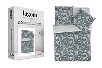 "LAGOM" Комплект постельного белья "Фалун" 1,5сп, 70х70см, поплин