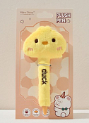 Ручка "Cute pet, Duck" плюшевая